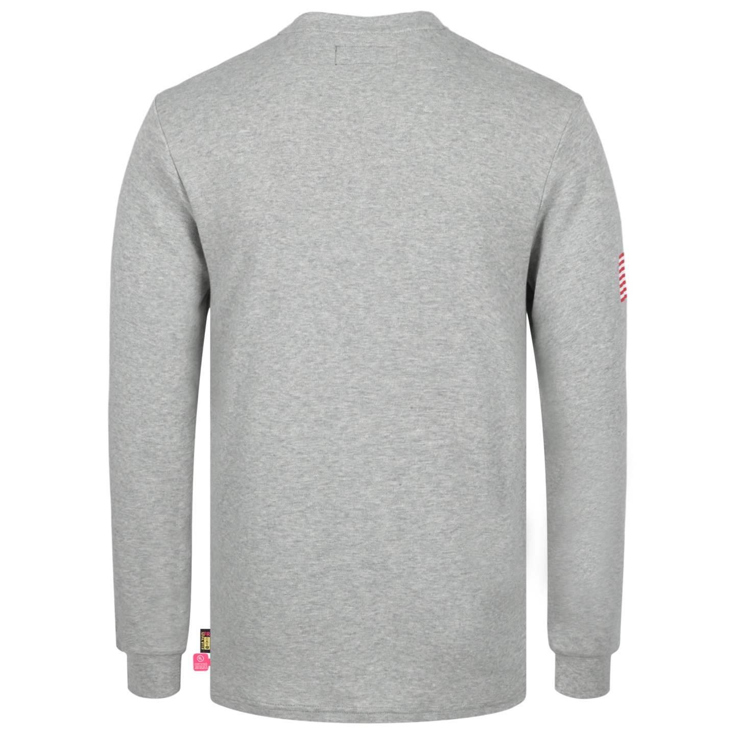 7oz Midweight Flame Resistant Flag/Skull Print Henley T-Shirts NFPA2112 CAT2