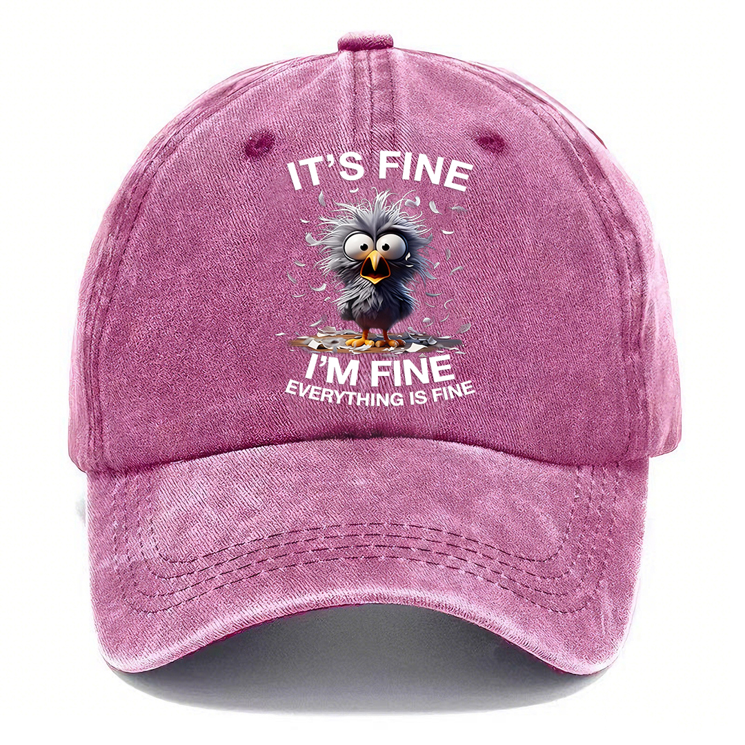 [Copy]“I Do My Own Stunts” Cap — Bold Print, Vintage Style, Everyday Comfort