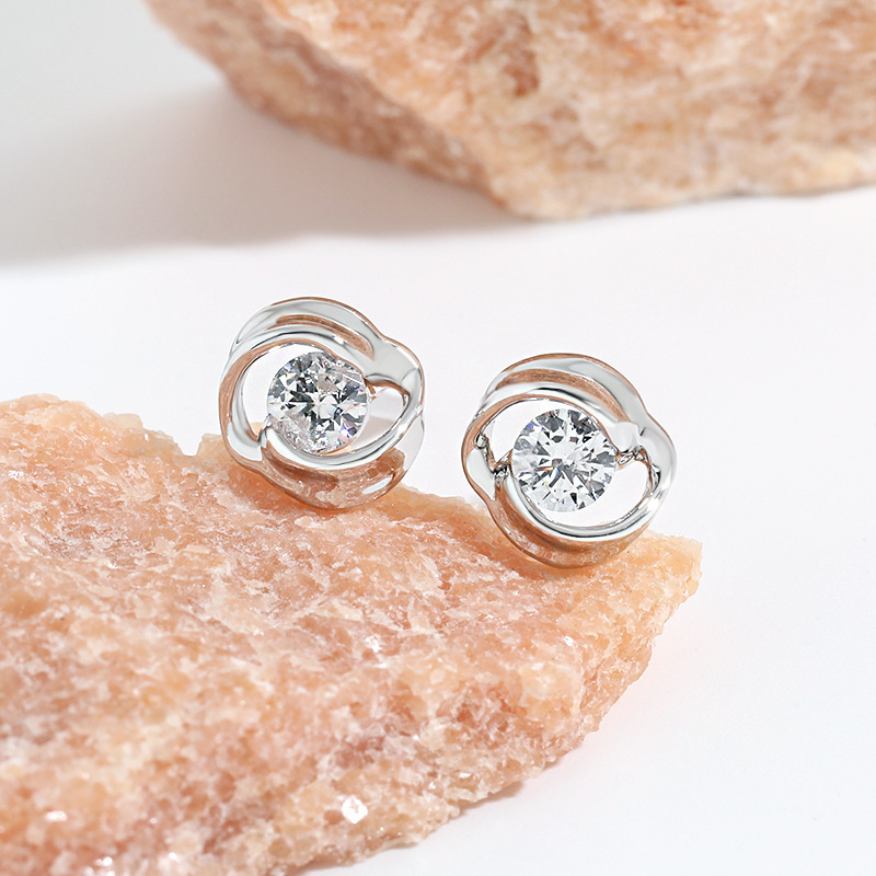 Romantic Ocean Heart Earrings