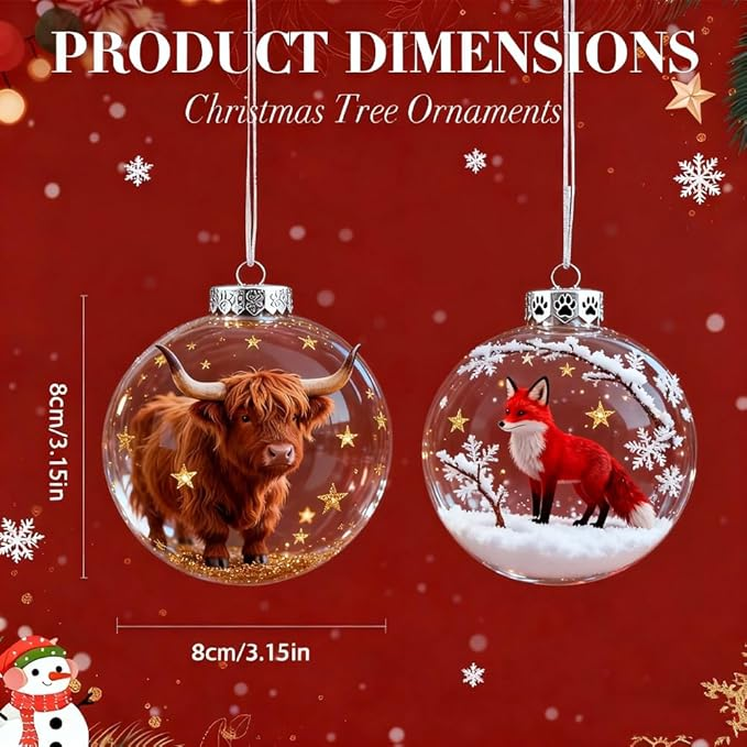 🐂2026 Wildlife Wonders CollectionTM Crystal Glass Ornament - Limited Edition