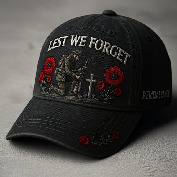 🌹Heroes Never Forgotten Remembrance Cap✝️ Keep Their Memory Alive