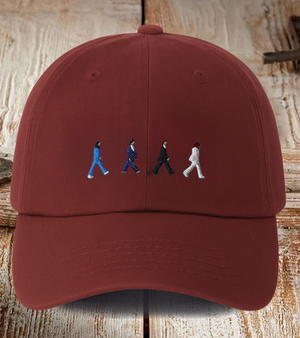 Retro The Band Print Casual Baseball Cap