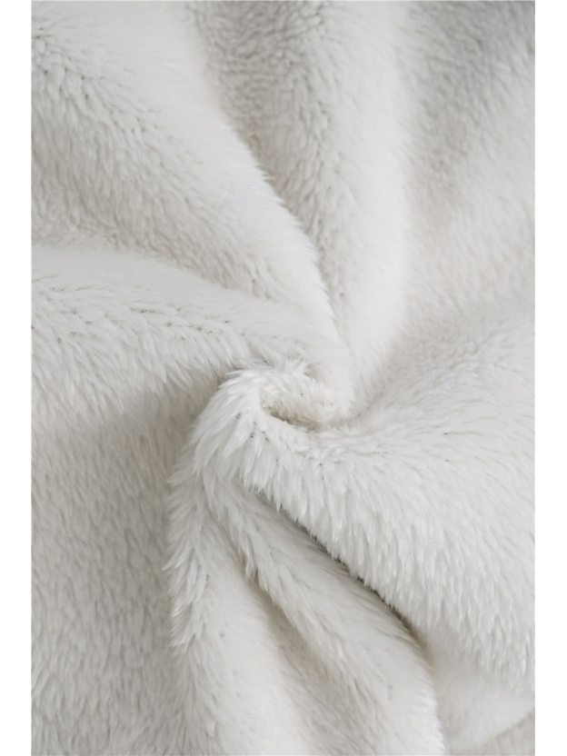 Women's Pajamas Set Fleece Lined 2 Pieces Sweatshirt Tracksuits Loungewear Set Pyjamas Fleece Fluffy Long Sleeve Top and Pant Text Print Comfort Casual Home Wear Drawstring Solid Cozy Winter