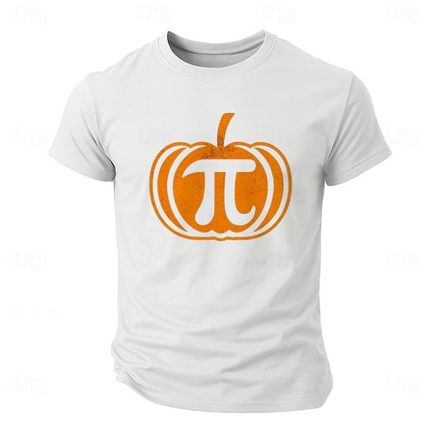 Halloween Men's Funny T Shirt Short Sleeve T shirt 3D Print Crew Neck Shirt Exaggerated Designer Horror Party Street Holiday Black White Blue Summer Spring All Seasons Clothing Apparel