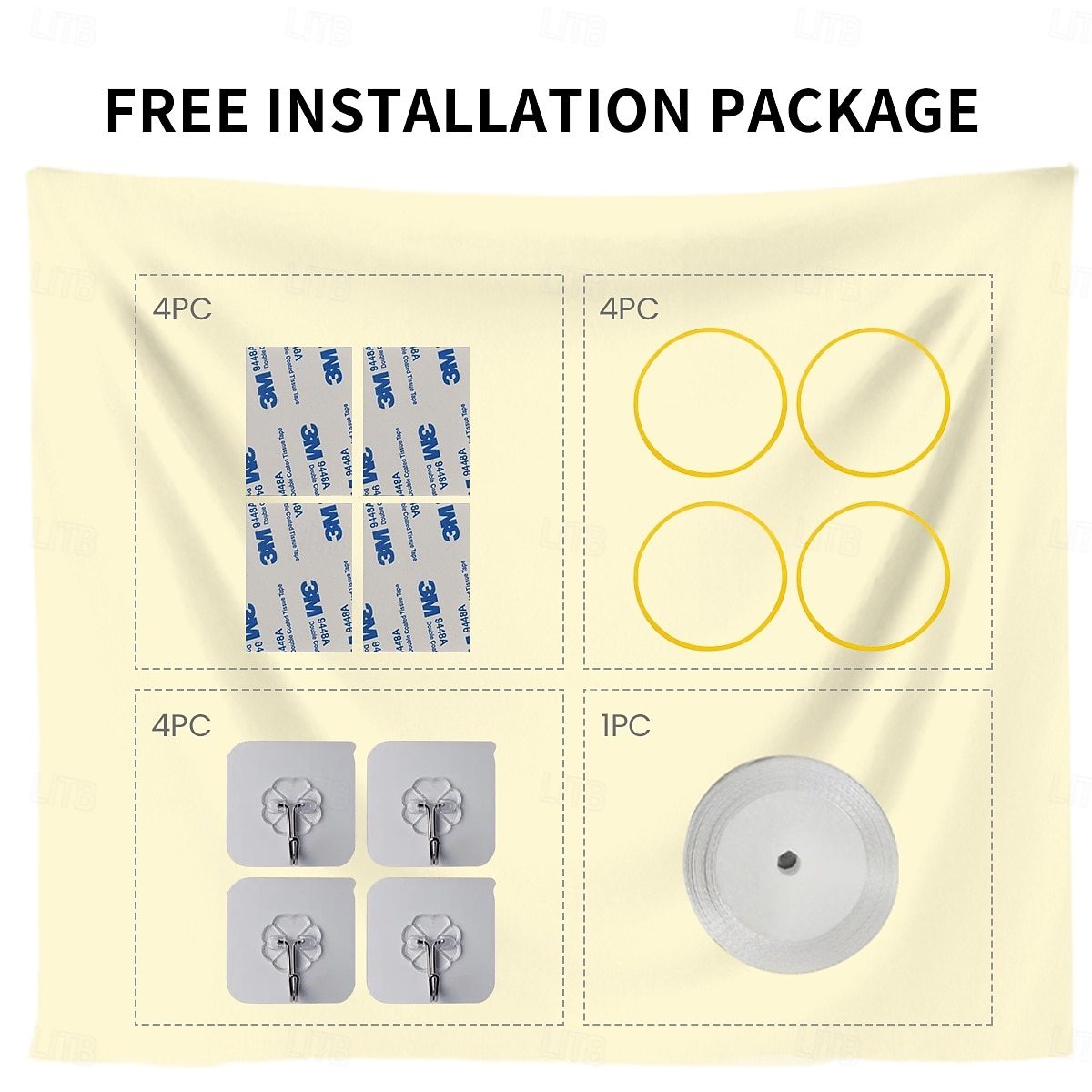 Halloween Door Curtain – Spooky Hanging Door Decoration