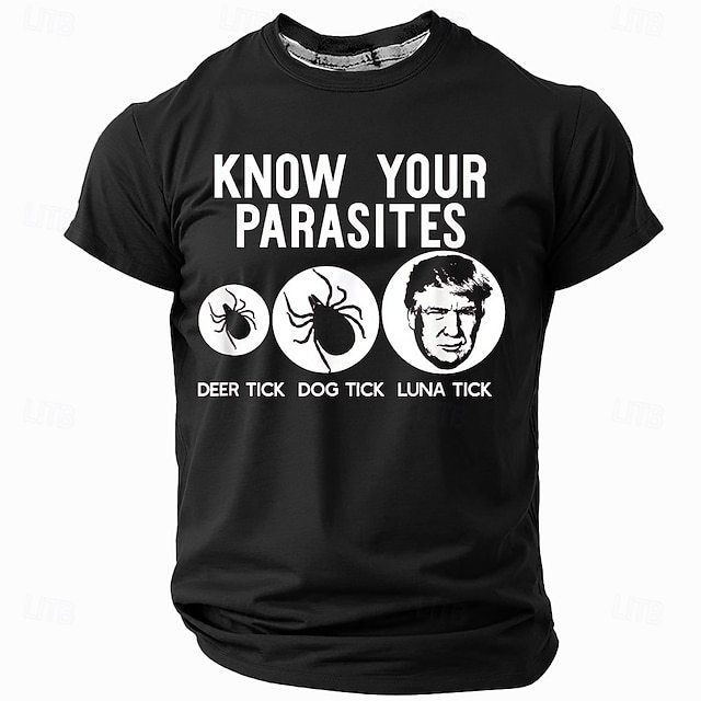  Men's Funny Slang T Shirt Short Sleeve T shirt 3D Print Crew Neck Shirt Fashion Daily Street Daily Clothing