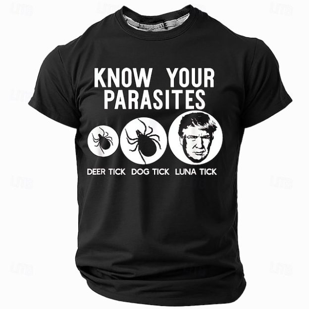  Men's Funny Slang T Shirt Short Sleeve T shirt 3D Print Crew Neck Shirt Fashion Daily Street Daily Clothing