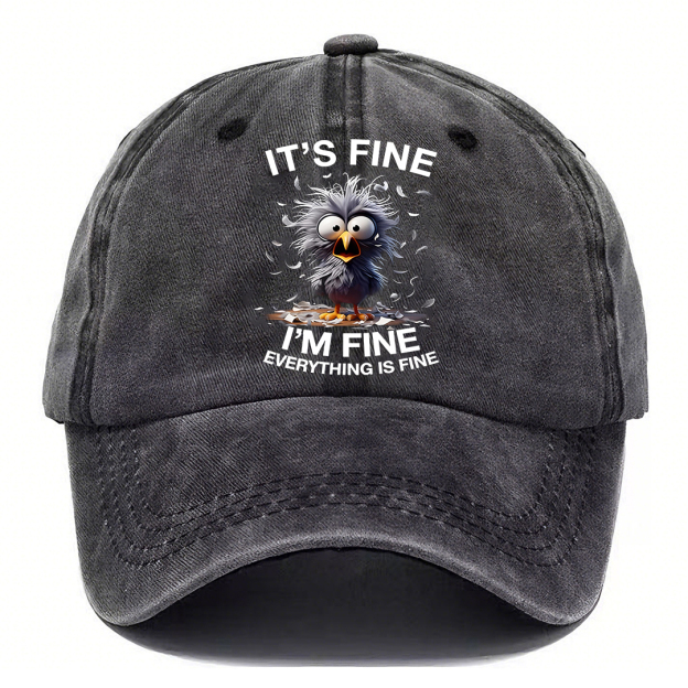 [Copy]“I Do My Own Stunts” Cap — Bold Print, Vintage Style, Everyday Comfort