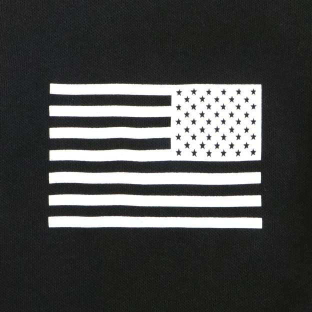 7oz Midweight Flame Resistant Flag/Skull Print Henley T-Shirts NFPA2112 CAT2