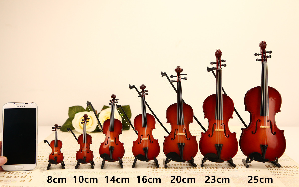 ✨Playable Tiny Violin Figurine