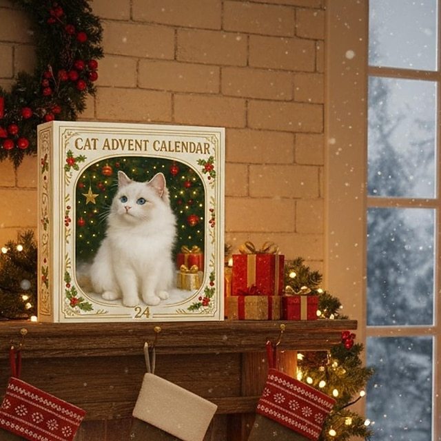 🌲🎁Christmas Gift--Purrfect Christmas – Cat Lovers Advent Calendar 2025🐱