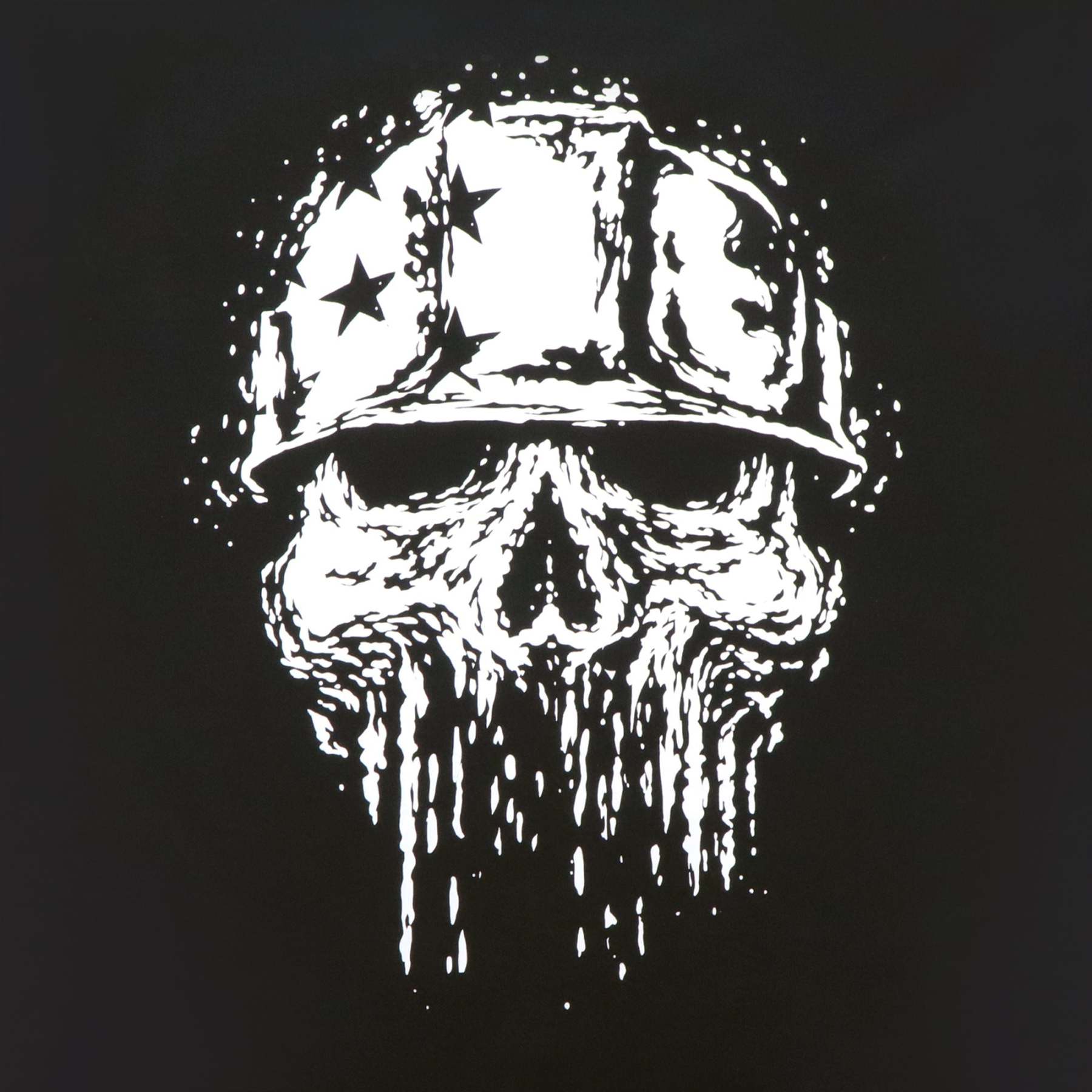 7oz Midweight Flame Resistant Flag/Skull Print Henley T-Shirts NFPA2112 CAT2