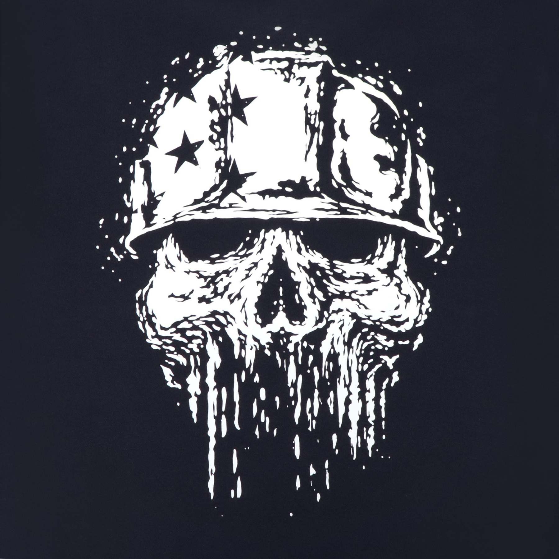 7oz Midweight Flame Resistant Flag/Skull Print Henley T-Shirts NFPA2112 CAT2