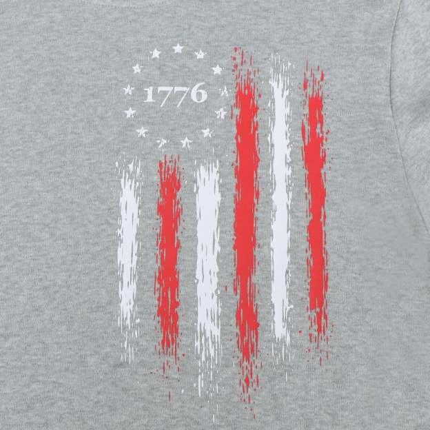 7oz Midweight Flame Resistant Flag/Skull Print Henley T-Shirts NFPA2112 CAT2