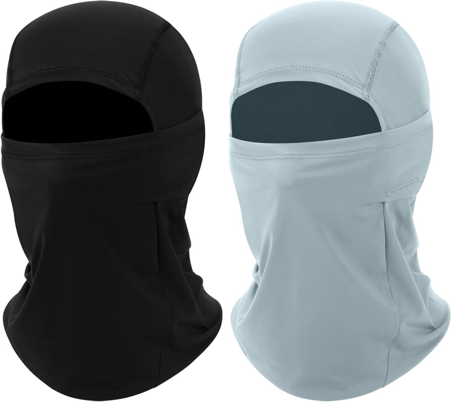 2 Pack Cooling Balaclava Summer Face Mask, UV Face Cover Sun Protection, Shiesty Full Face Masks for Men Motocycle Cycling