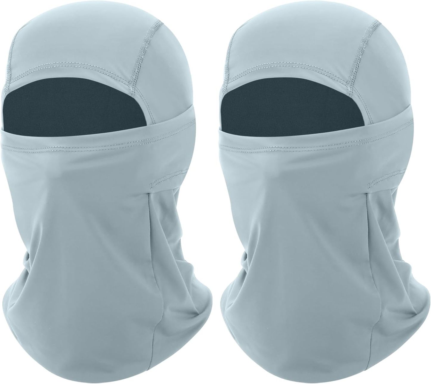 2 Pack Cooling Balaclava Summer Face Mask, UV Face Cover Sun Protection, Shiesty Full Face Masks for Men Motocycle Cycling