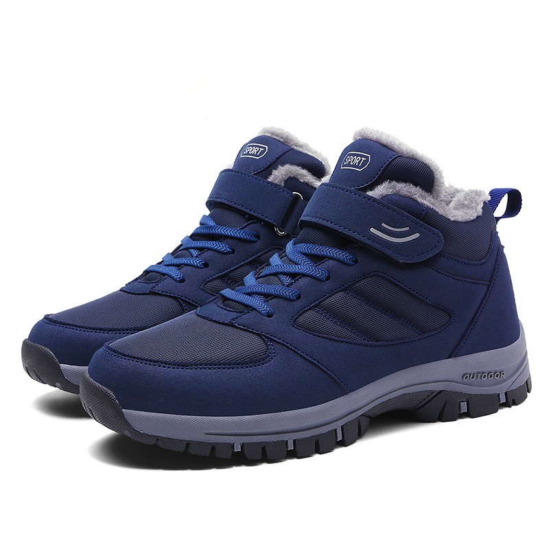 SnowStride™ Winter Snowy Villi Leather Thermal Boots