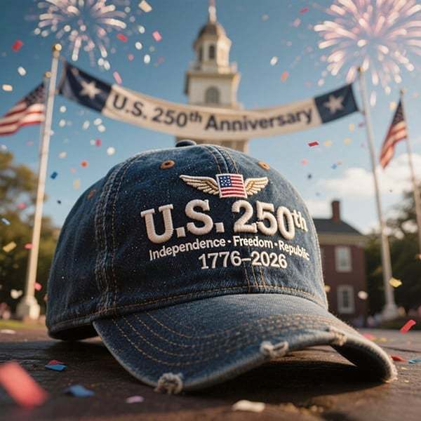Celebrates the U.S. 250th Anniversary Retro Washed Cap