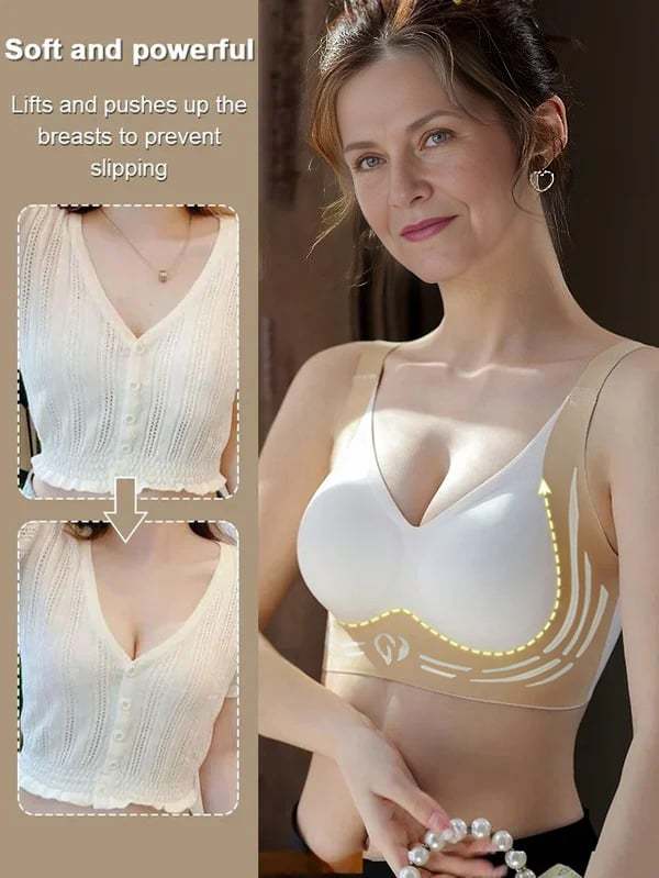 🔥🎁 Wire-Free Top Support Bra
