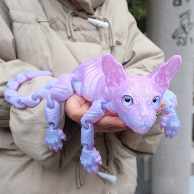 🔥Mystic Meow – 3D Guardian Cat