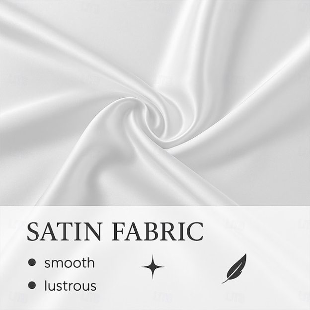 Men's Shirt Satin Shirt Dress Shirt Casual Shirt Button Up Shirt Prom Shirt Plain Formal Wedding Light Blue Black Royal Blue Gold Long Sleeve Lapel All Seasons Clothing Apparel