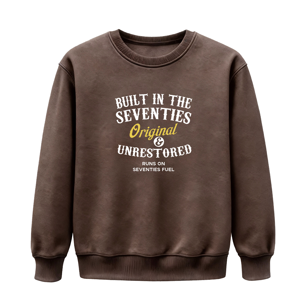 Unisex Sweatshirts · Forties / Fifties / Sixties / Seventies / Eighties - Original & Unrestored — Designed for Those Who Carry Their Era