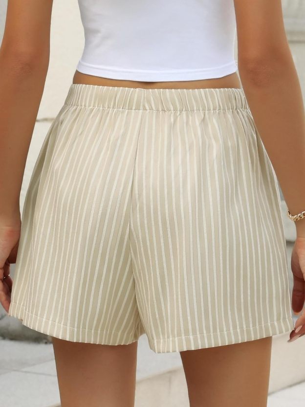 Boxer Shorts for Women Gingham Pajama 2025 Summer Casual Lounge Sleep Plaid Shorts Y2K Beach Bottoms