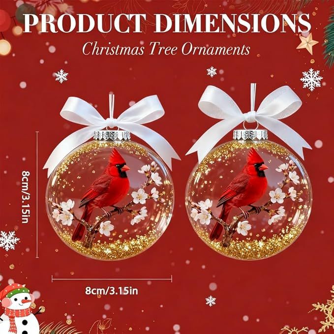 🔥LAST DAY 66% OFF-🐦Nature’s Birds Crystal Glass Ornament Set