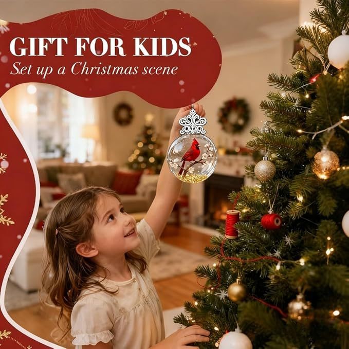 🔥LAST DAY 66% OFF-🐦Nature’s Birds Crystal Glass Ornament Set