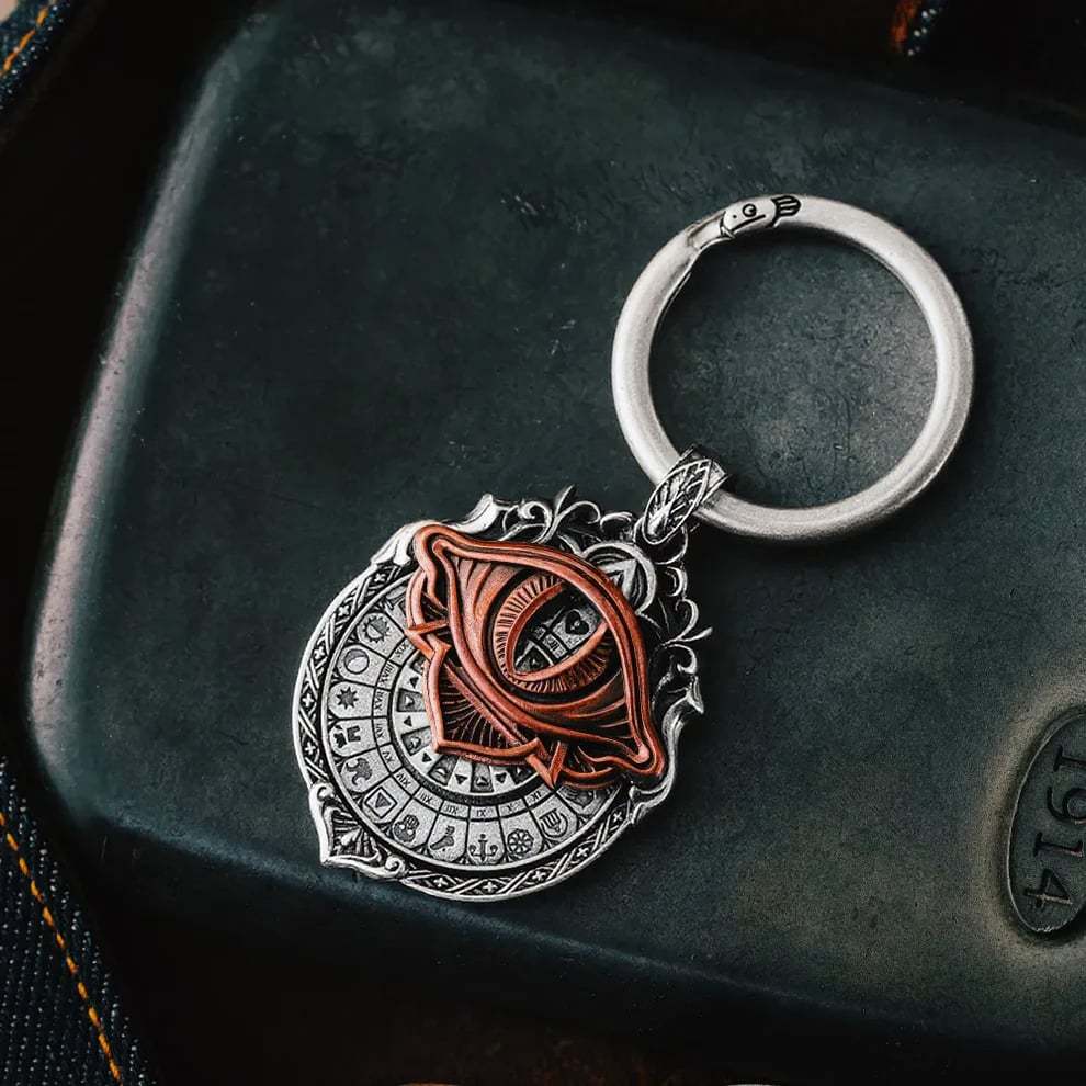 👁️‍🗨️Handmade Tarot Vision Pendant: Connect to Cosmic Wisdom Anytime(Cheat Sheet Included)