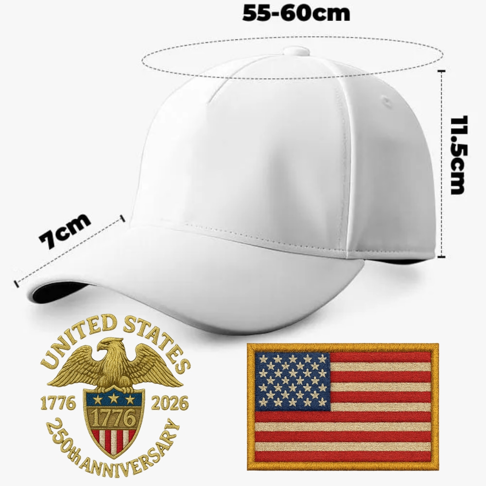United States 250th Anniversary Patriotic Cap – Limited Edition