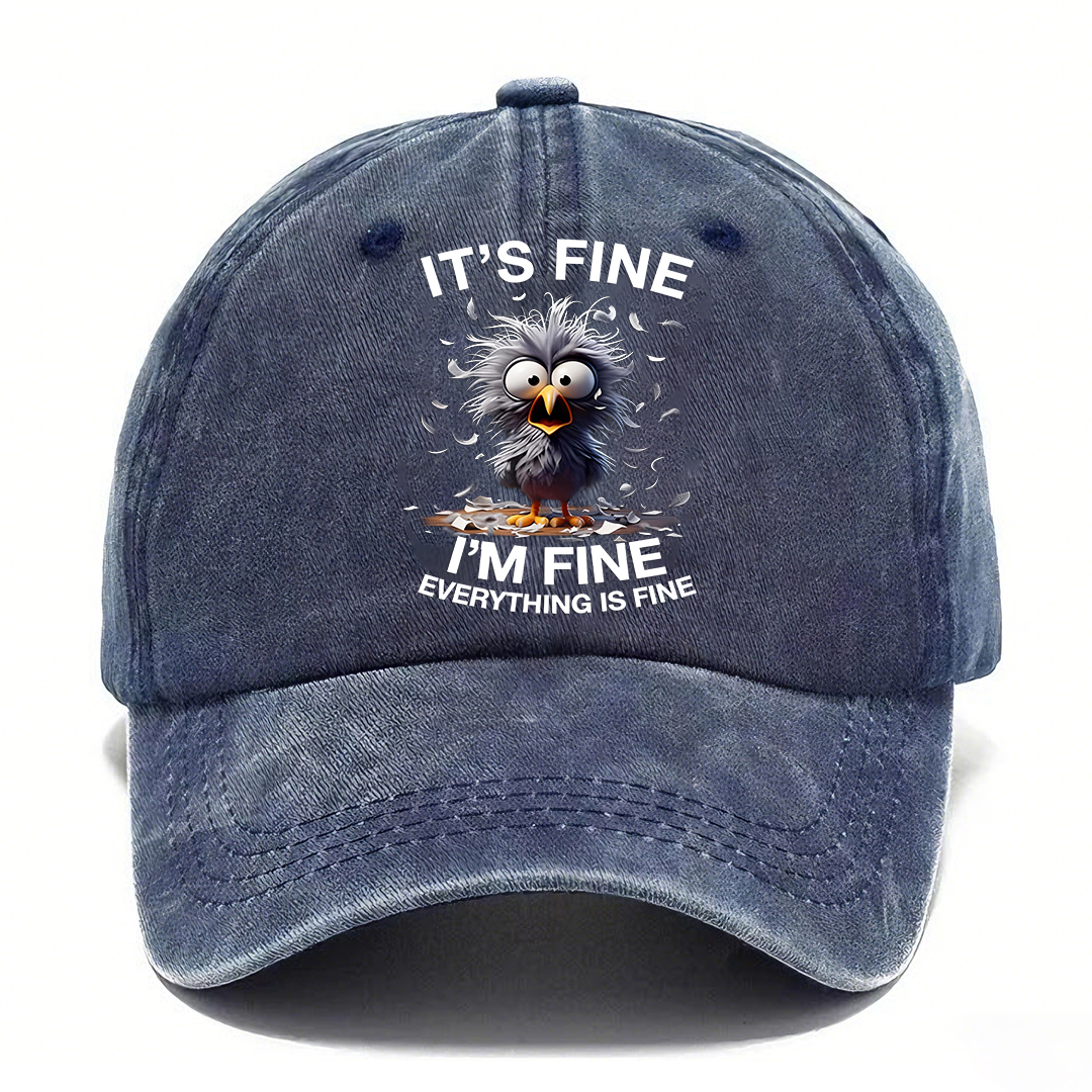[Copy]“I Do My Own Stunts” Cap — Bold Print, Vintage Style, Everyday Comfort