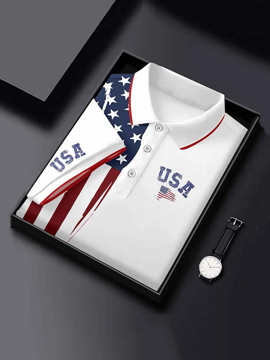 Men's USA short sleeve Shirt