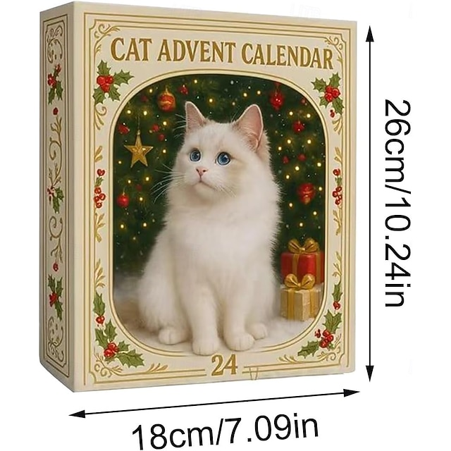 🌲🎁Christmas Gift--Purrfect Christmas – Cat Lovers Advent Calendar 2025🐱