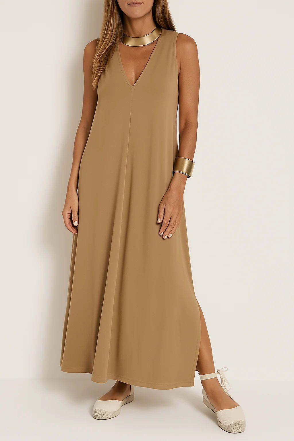 Lyvazza™ - Elegant long dress + matching cardigan FREE