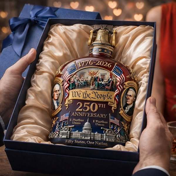 🚨 Last Day! 60% OFF — U.S. 250th Anniversary Whiskey Bottle 🥃🇺🇸
