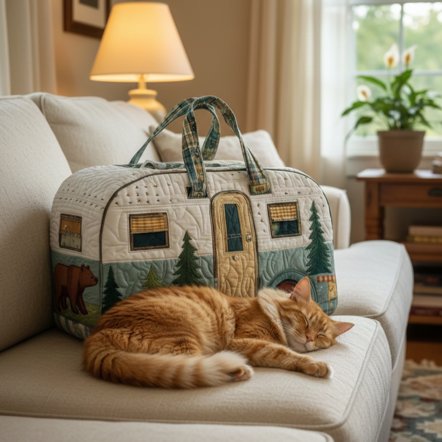 Camper Quilted Duffle Bag GFTOTP16154