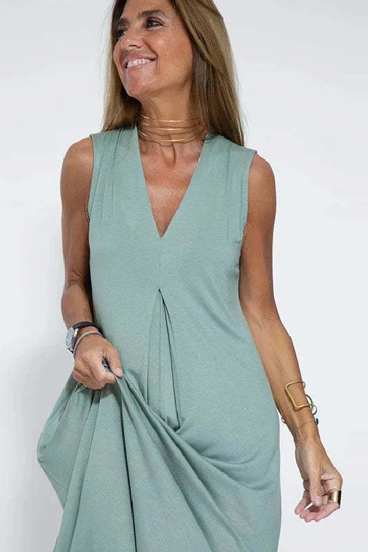 Lyvazza™ - Elegant long dress + matching cardigan FREE