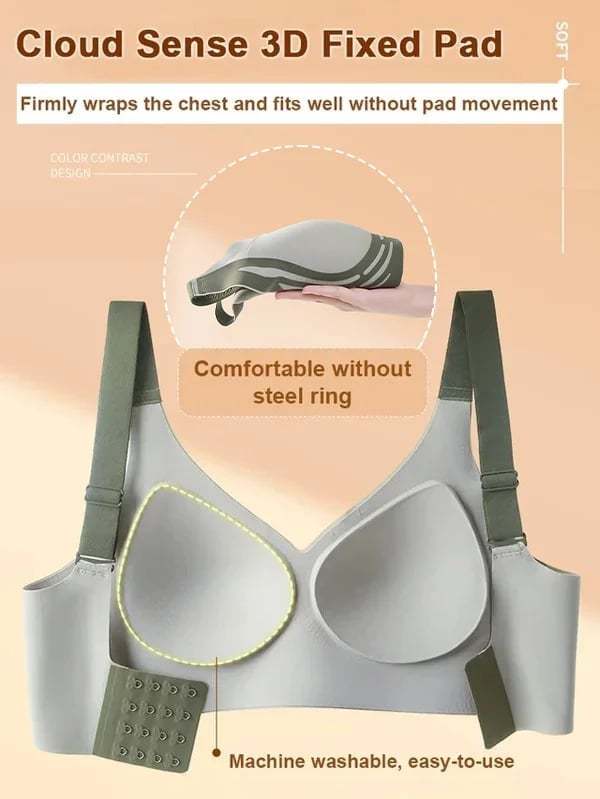 🔥🎁 Wire-Free Top Support Bra