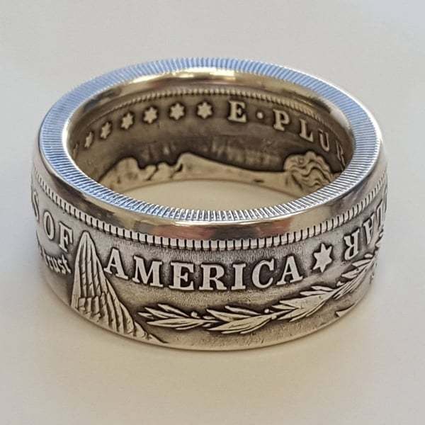 🎁1921 Classic Morgan Dollar Coin Ring