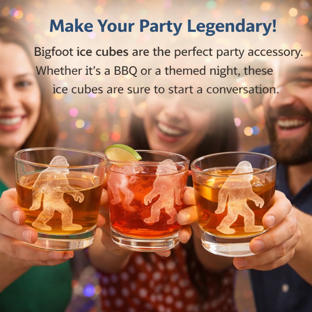 Last Day 49% OFF - Bigfoot Ice Mold, Easy Release & Dishwasher Safe Utensils