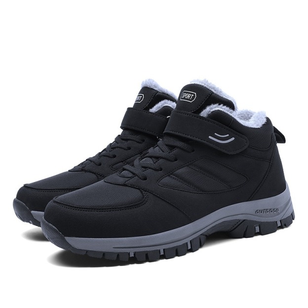 SnowStride™ Winter Snowy Villi Leather Thermal Boots