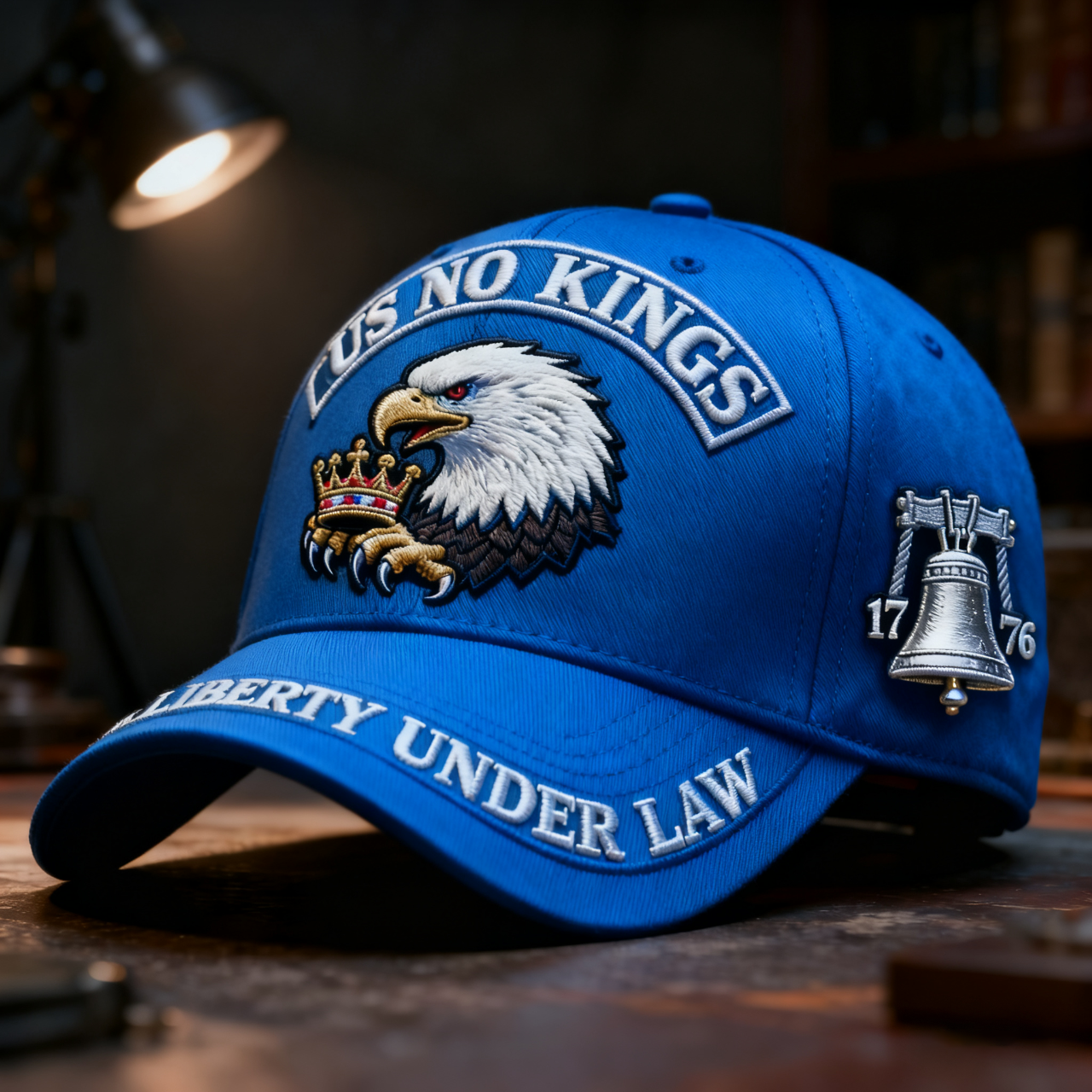 America No Kings  Baseball Cap