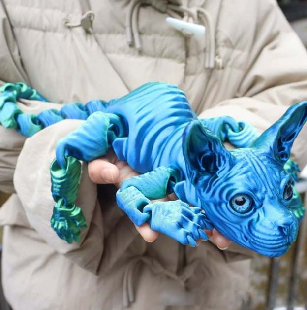 🔥Mystic Meow – 3D Guardian Cat