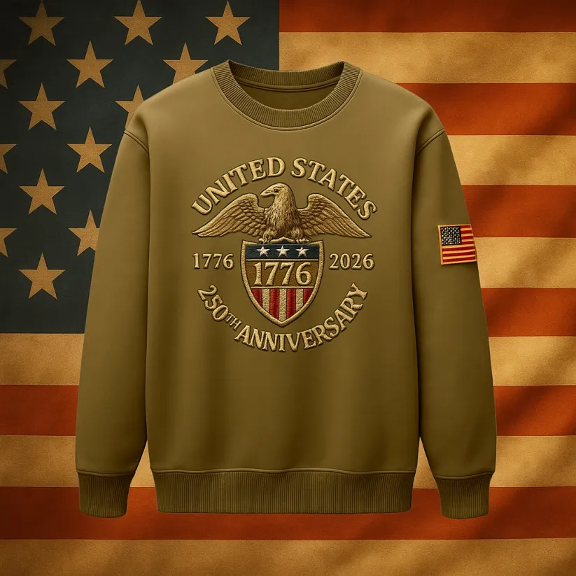 🦅🇺🇸 United States 250th Anniversary Commemorative Sweatshirt