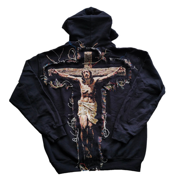 Jesus Christ Applique Unisex Hoodie