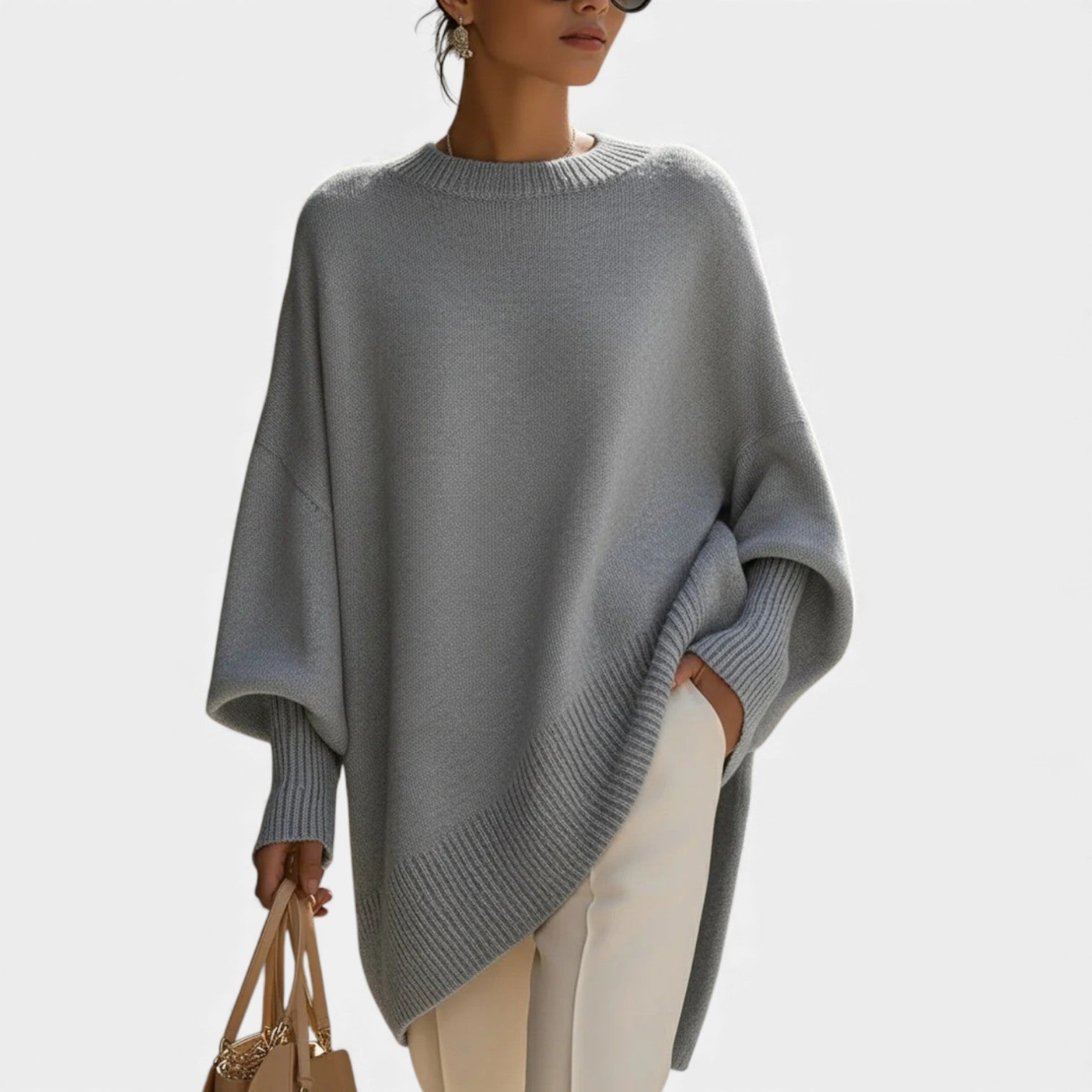 Women’s Premium Wool Sweater – Refined, Elegant & Comfortable