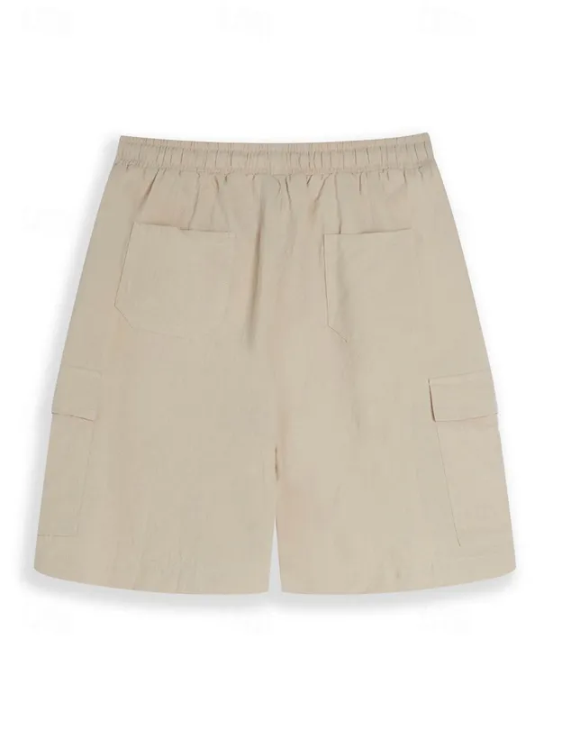 🔥 50% OFF! Men’s 2‑Pocket Linen Shorts — Beach Ready! 🌴