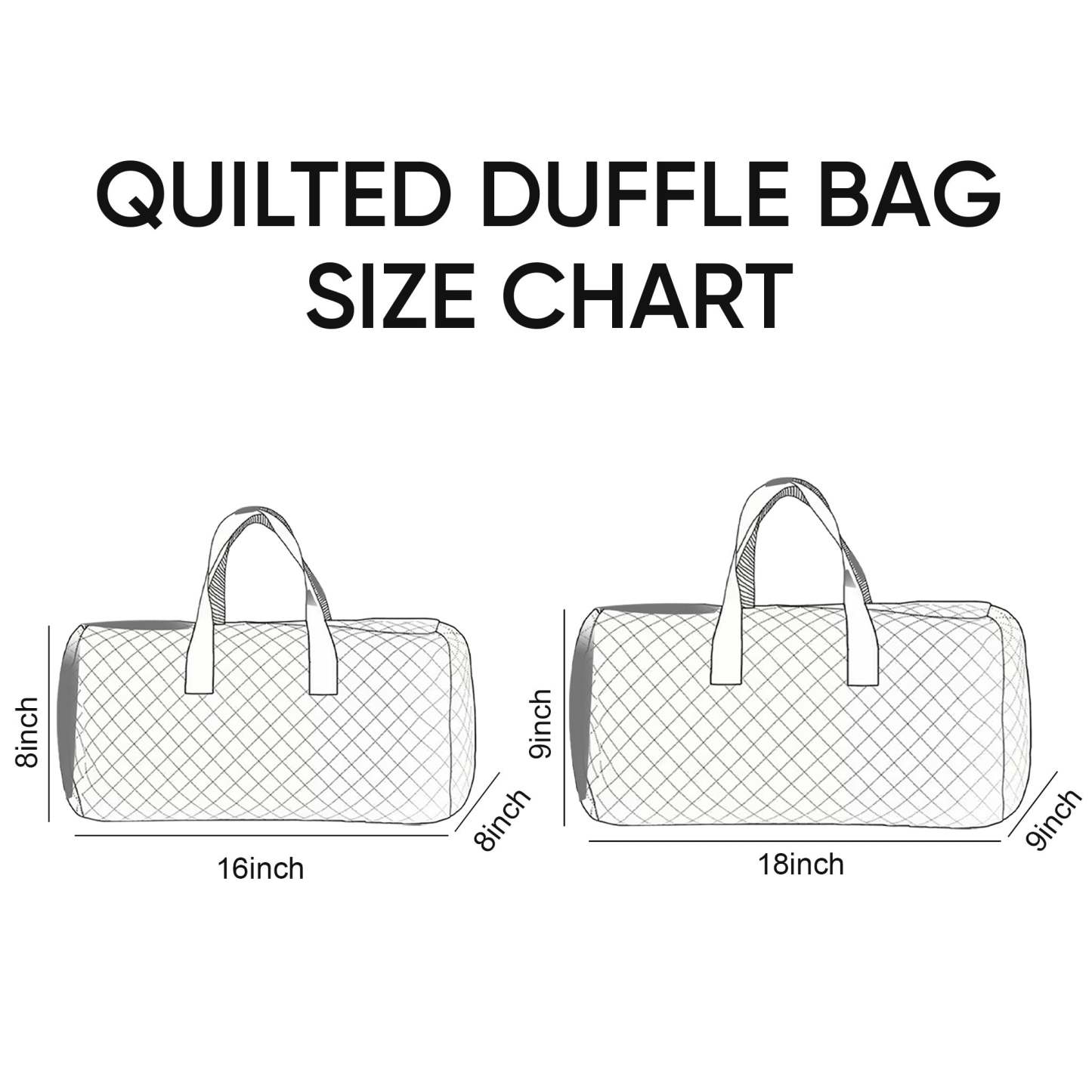 Camper Quilted Duffle Bag GFTOTP16154