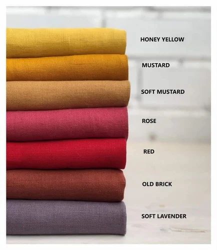 Pure Linen by linen fabric 60 lea 56 inchesh pana at ₹ 550/meter | Linen Fabric in Bhagalpur | ID: 2853206969955